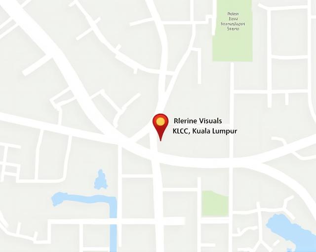 Map showing location of Rekalens Visuals in KLCC, Kuala Lumpur.